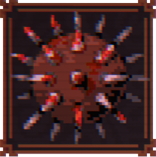 Ball X Pit Bleed base ball sprite