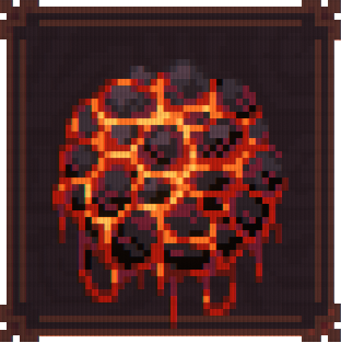 Ball X Pit Magma evolved ball sprite