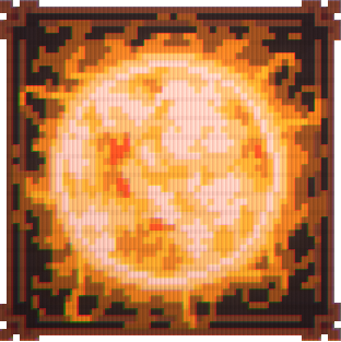 Ball X Pit Sun evolved ball sprite